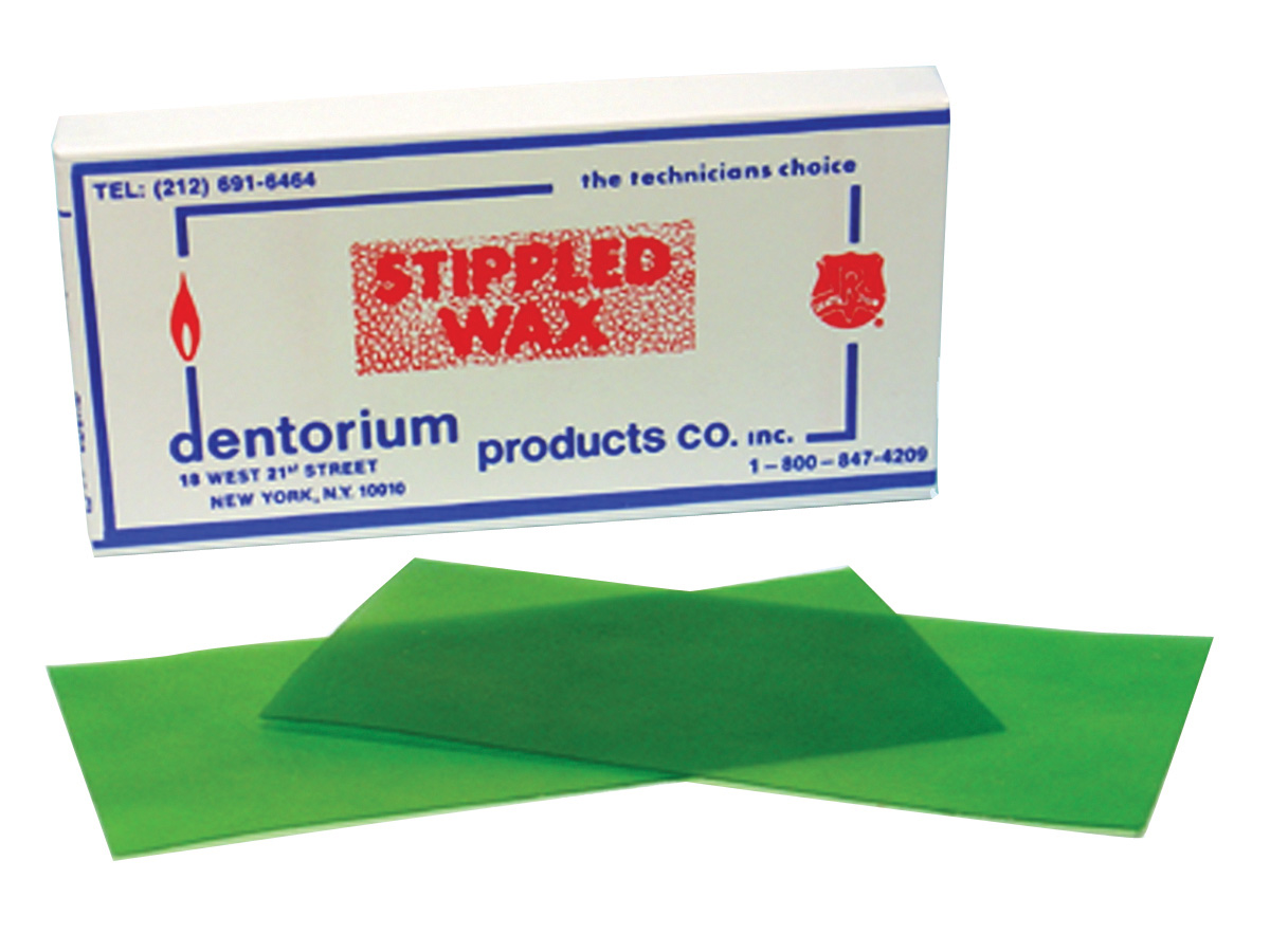 Dentorium-Wax-Pattern-Ga.-24-Dentorium-Pkg(15)Stippled